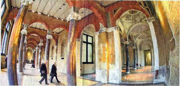 Konservierung der Ruine